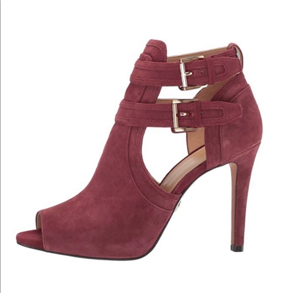 Michael Kors Blaze peep toe ankle boots